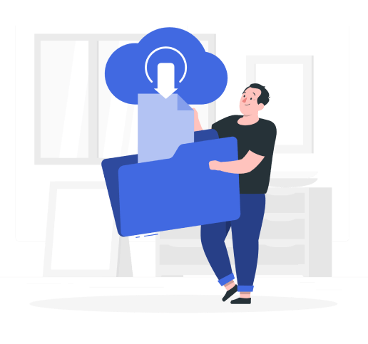 タイムカード機能のイラスト